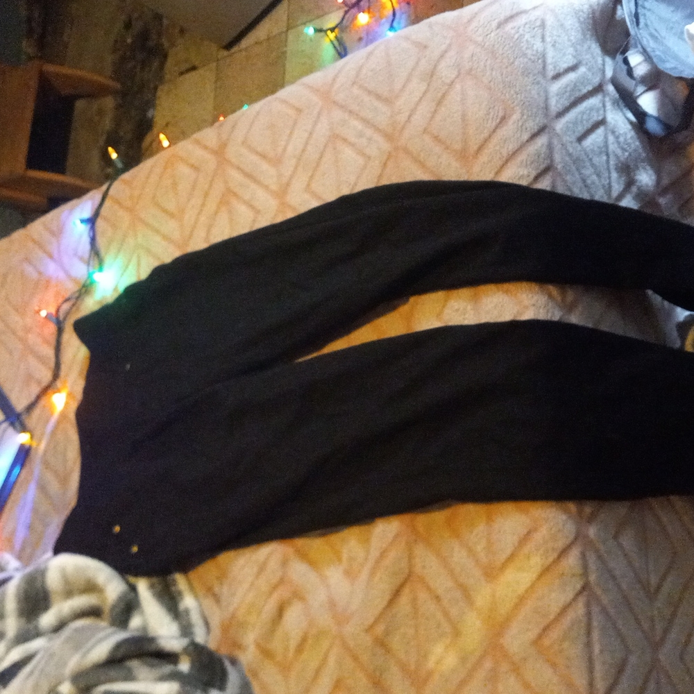 Stretch waist leggins very nice almost new
